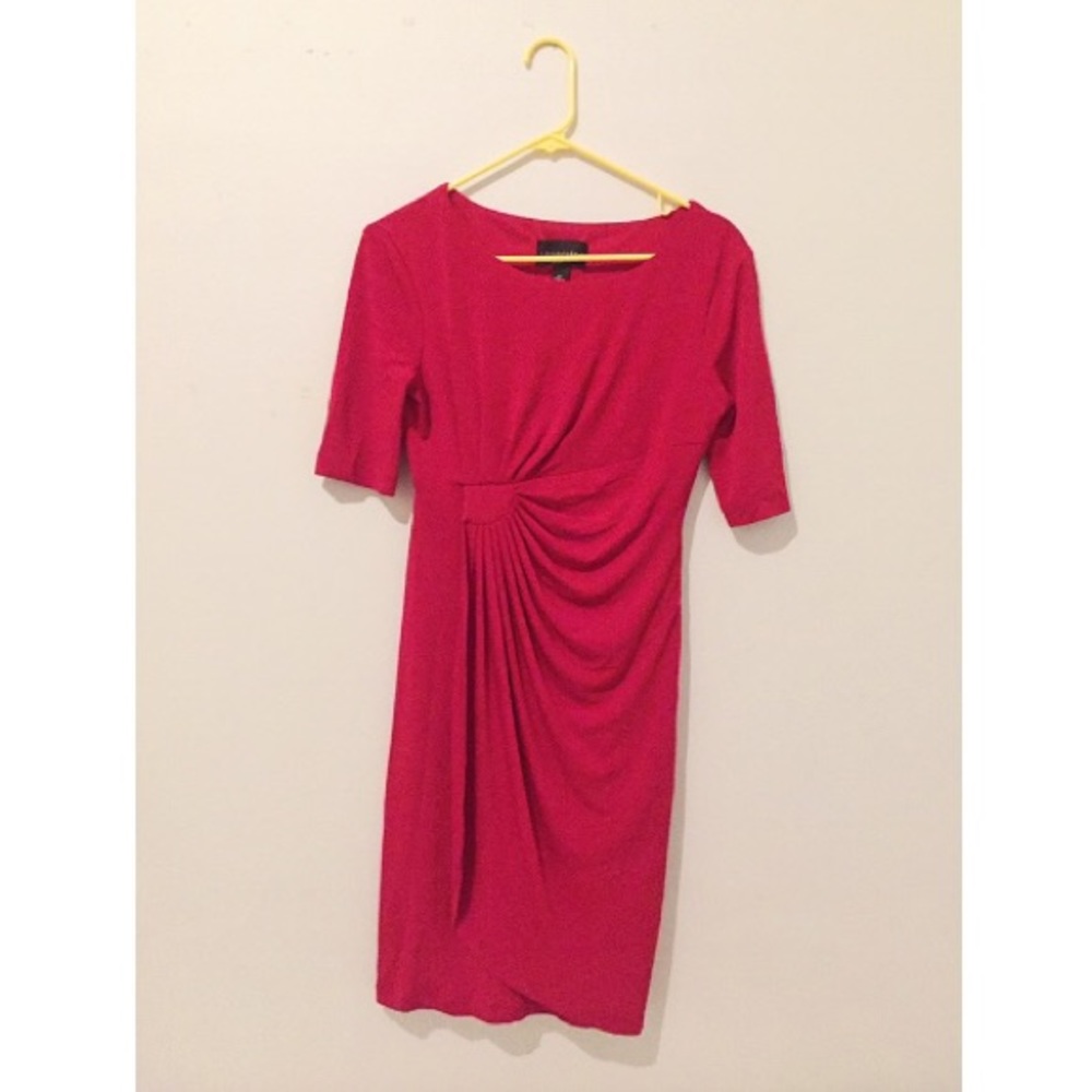 Formal red dress